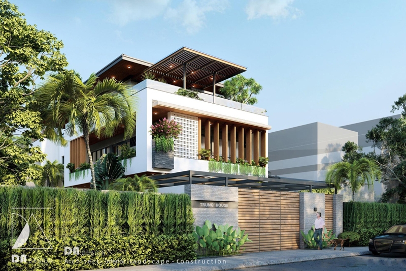 Mẫu thiết kế biệt thự 