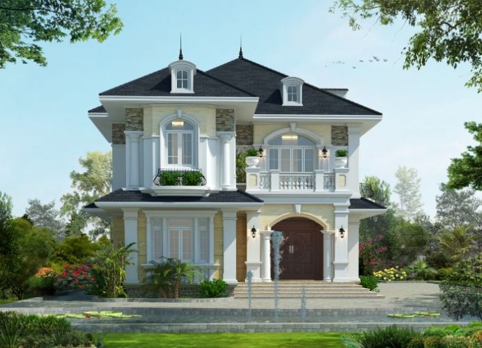 Mẫu thiết kế biệt thự