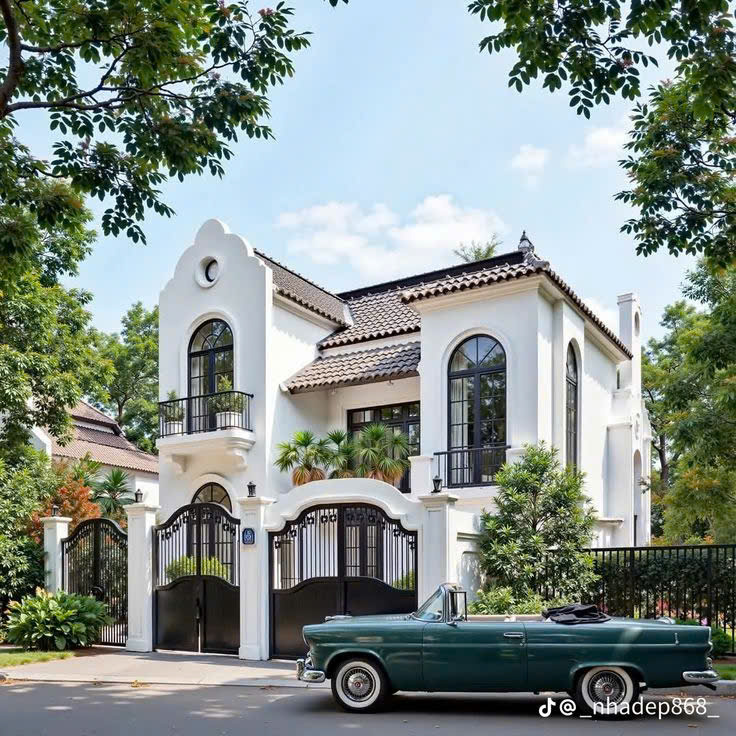  Mẫu biệt thự indochine